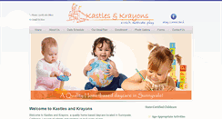 Desktop Screenshot of kastlesandkrayons.com